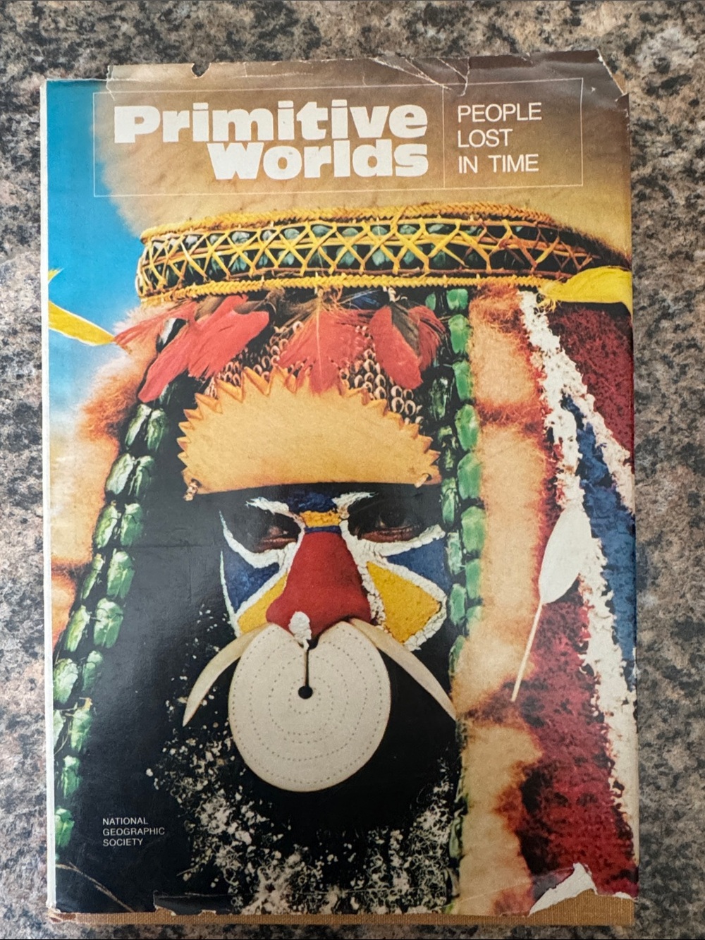 1973 National  geo.Primitive Worlds: People Lost in Time - Colorful Tribal Art